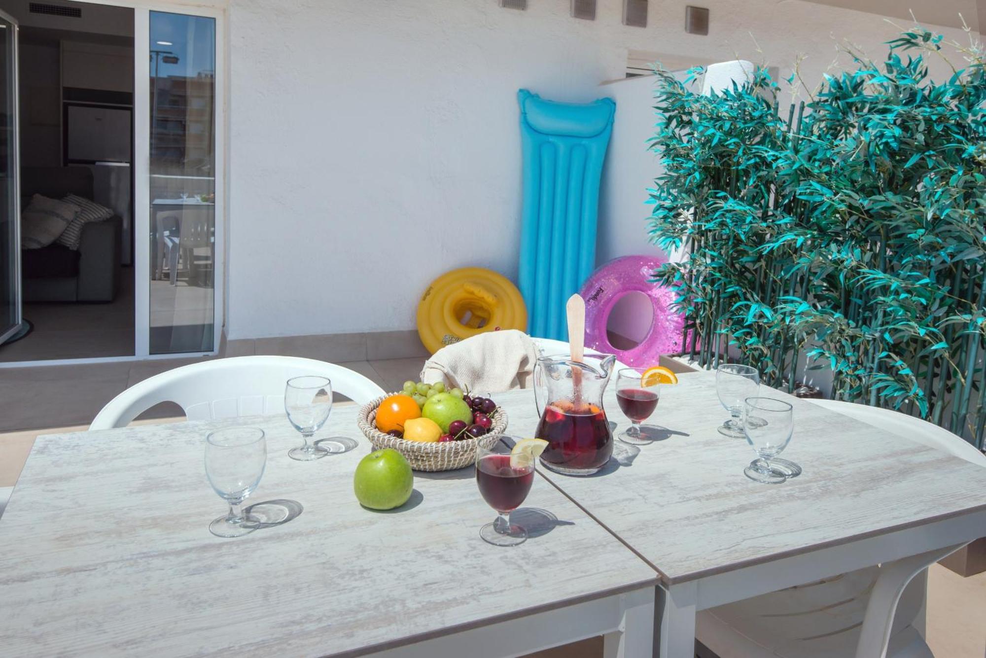 Bamblue Boutique Apartments ピネダ・デ・マール エクステリア 写真